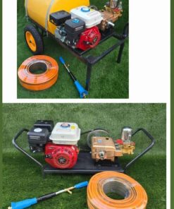 سمپاش فرغونی ۱۰۰ لیتری و ۲۰۰ لیتری و با شلنگ ۵۰ متری و لانس ترک