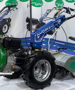تراکتور دوچرخ آیدین ۸۴۰ با هد روتیواتور  موتور ۷ اسب دیزلی و استارتی